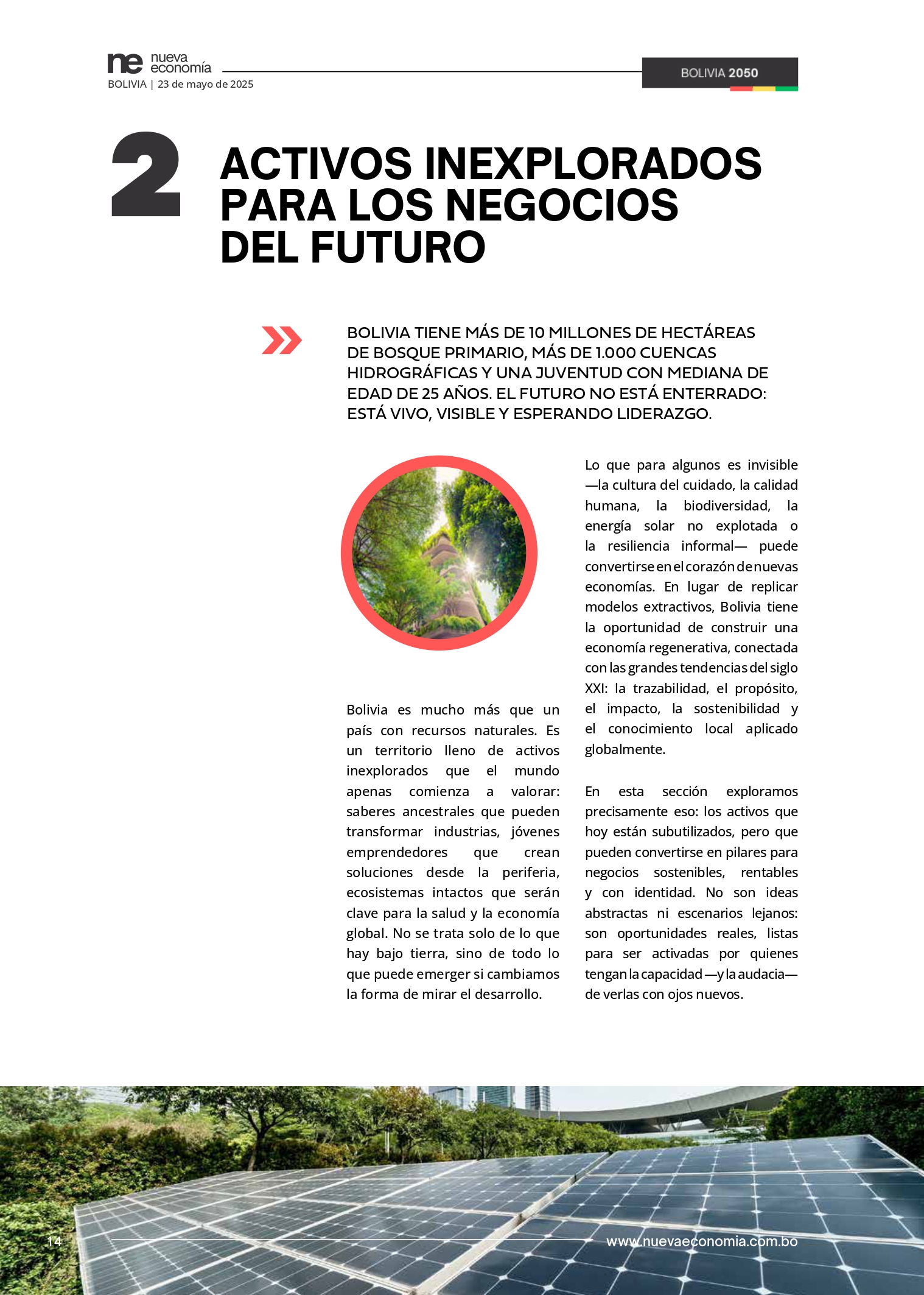 Página 14 de Bolivia 2050