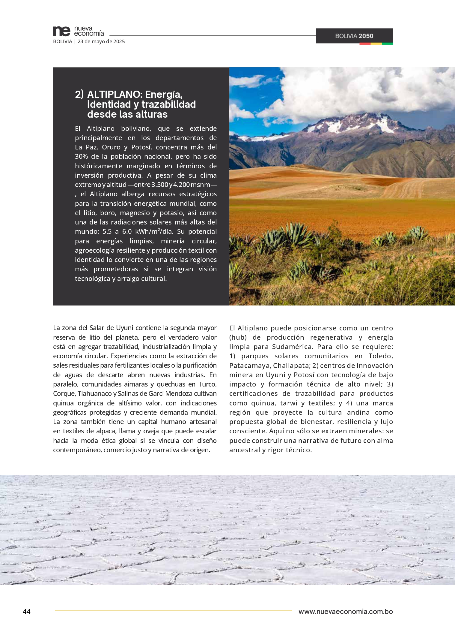 Página 44 de Bolivia 2050
