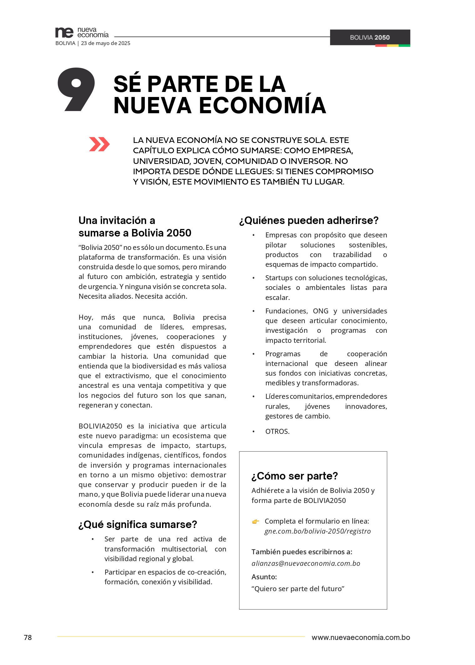 Página 78 de Bolivia 2050