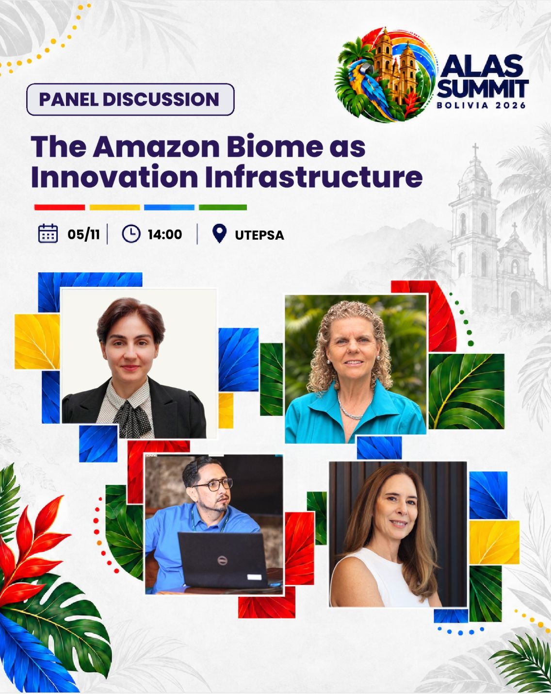 Panel: El bioma Amazónico como infraestructura para la innovación.